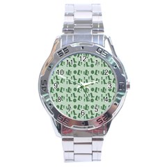 Green Boots Stainless Steel Analogue Watch by snowwhitegirl