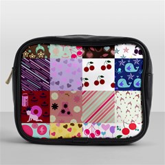 Quilt Of My Patterns Mini Toiletries Bags by snowwhitegirl