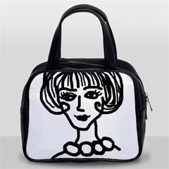 20s Girl Classic Handbags (2 Sides) by snowwhitegirl