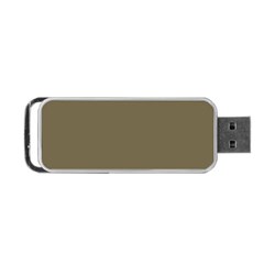 Rainy Brown Portable Usb Flash (two Sides) by snowwhitegirl