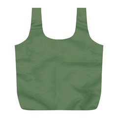 Army Green Full Print Recycle Bags (l)  by snowwhitegirl