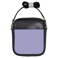 Grey Violet Girls Sling Bags by snowwhitegirl