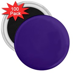 Dark Grape Purple 3  Magnets (100 Pack) by snowwhitegirl