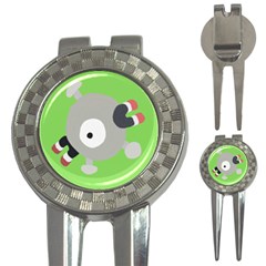 Magnemite (blue) 3-in-1 Golf Divots by SamEarl13