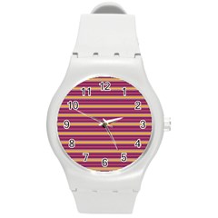 Color Line 5 Round Plastic Sport Watch (m) by jumpercat