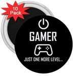 Gamer 3  Magnets (10 pack)  Front