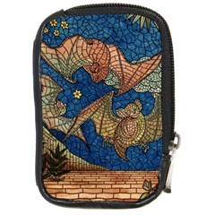 Bats Cubism Mosaic Vintage Compact Camera Cases by Nexatart