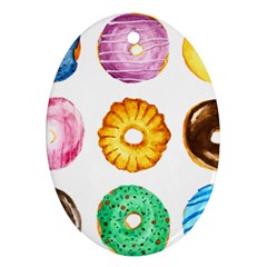 Donuts Ornament (oval) by KuriSweets