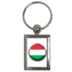 Hungary Flag Country Countries Key Chains (rectangle)  by Nexatart