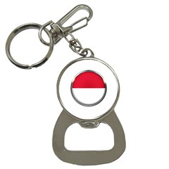 Monaco Or Indonesia Country Nation Nationality Button Necklaces by Nexatart