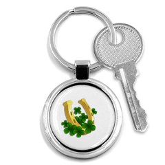  St  Patricks Day  Key Chains (round)  by Valentinaart