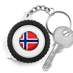 Norway Country Nation Blue Symbol Measuring Tape by Nexatart