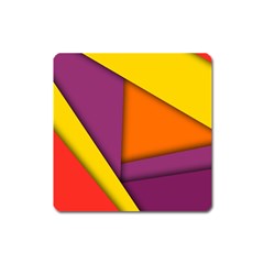 Background Abstract Square Magnet by Nexatart