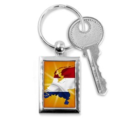 Holland Country Nation Netherlands Flag Key Chains (rectangle)  by Nexatart