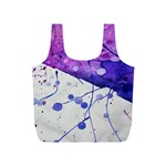 Art Painting Abstract Spots Full Print Recycle Bags (S)  Front