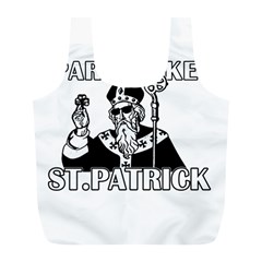  St  Patricks Day  Full Print Recycle Bags (l)  by Valentinaart