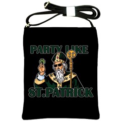  St  Patricks Day  Shoulder Sling Bags by Valentinaart