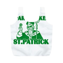  St  Patricks Day  Full Print Recycle Bags (m)  by Valentinaart