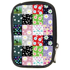 Dino Quilt Compact Camera Cases by snowwhitegirl