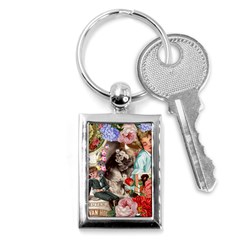 Victorian Collage Key Chains (rectangle)  by snowwhitegirl