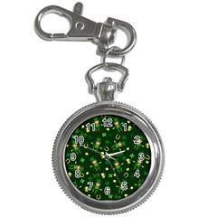 St Patricks Day Pattern Key Chain Watches by Valentinaart