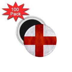 England Flag 1 75  Magnets (100 Pack)  by Valentinaart