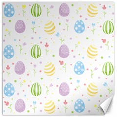 Easter Pattern Canvas 16  X 16   by Valentinaart