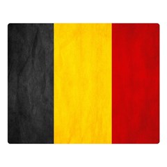 Belgium Flag Double Sided Flano Blanket (large)  by Valentinaart