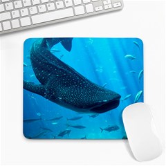 Whale Shark 2 Large Mousepads by trendistuff