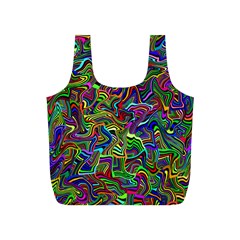 Artwork By Patrick-colorful-9 Full Print Recycle Bags (s)  by ArtworkByPatrick