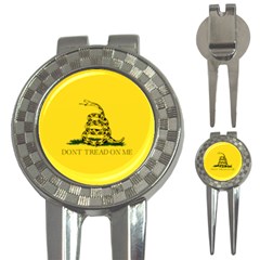 Gadsden Flag Don t Tread On Me 3-in-1 Golf Divots by snek