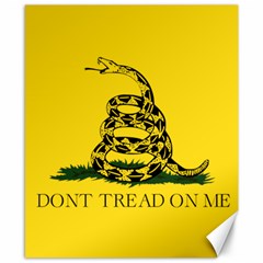 Gadsden Flag Don t Tread On Me Canvas 8  X 10  by snek