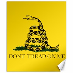 Gadsden Flag Don t Tread On Me Canvas 20  X 24   by snek