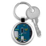 Amphisbaena Two Platform Dtn Node Vector File Key Chains (Round)  Front