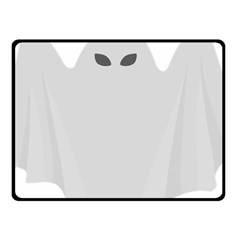 Ghost Halloween Spooky Horror Fear Fleece Blanket (small)