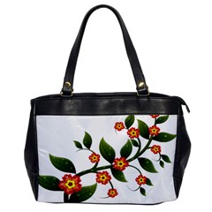 Flower Branch Nature Leaves Plant Office Handbags by Nexatart