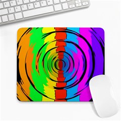 Pattern Colorful Glass Distortion Large Mousepads by Sapixe