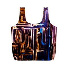 Ceramics Of Ancient Land 9 Full Print Recycle Bags (m)  by bestdesignintheworld