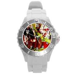 Collosium   Swards And Helmets 4 Round Plastic Sport Watch (l) by bestdesignintheworld