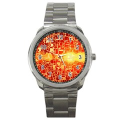 Board Conductors Circuits Sport Metal Watch by Sapixe