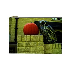 Pumpkins 10 Cosmetic Bag (large)  by bestdesignintheworld