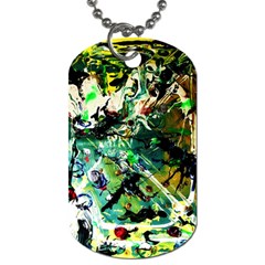 Jealousy   Battle Of Insects 4 Dog Tag (one Side) by bestdesignintheworld