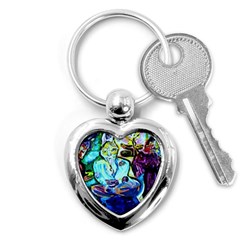 Old Light And New Light Key Chains (heart)  by bestdesignintheworld