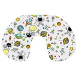 Space Pattern Travel Neck Pillows Back