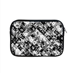 Black And White Patchwork Pattern Apple Macbook Pro 15  Zipper Case by dflcprints