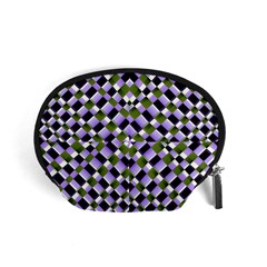 Hypnotic Geometric Pattern Accessory Pouches (small)  by dflcprints