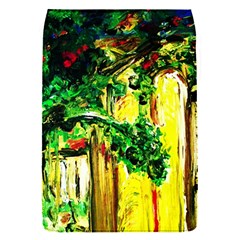 Old Tree And House With An Arch 2 Flap Covers (s)  by bestdesignintheworld