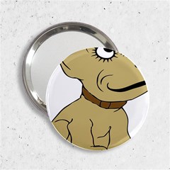 Dog Cute Sitting Puppy Pet 2 25  Handbag Mirrors by Nexatart