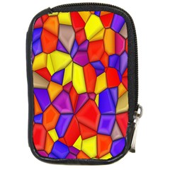 Mosaic Tiles Pattern Texture Compact Camera Cases by Sapixe