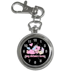 Long Distance Lover - Cute Unicorn Key Chain Watches by Valentinaart